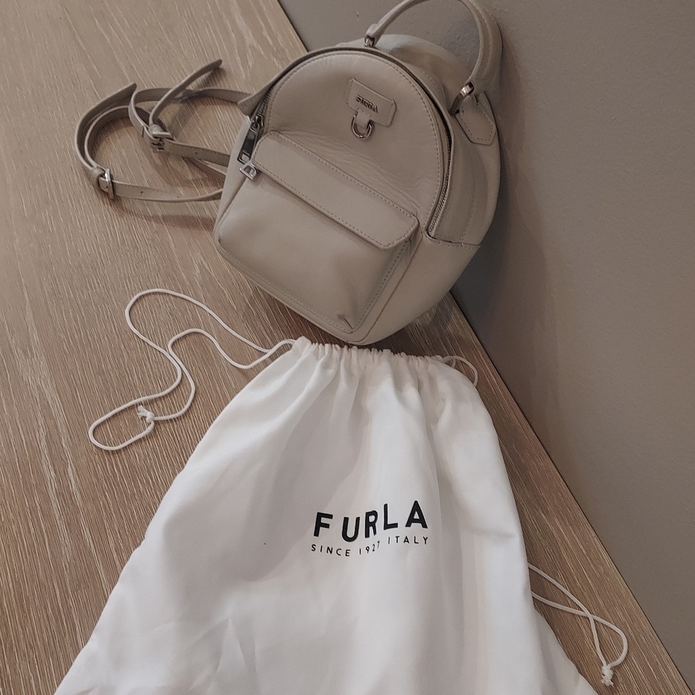 Furla Cream Backpack - Picture 2 of 4